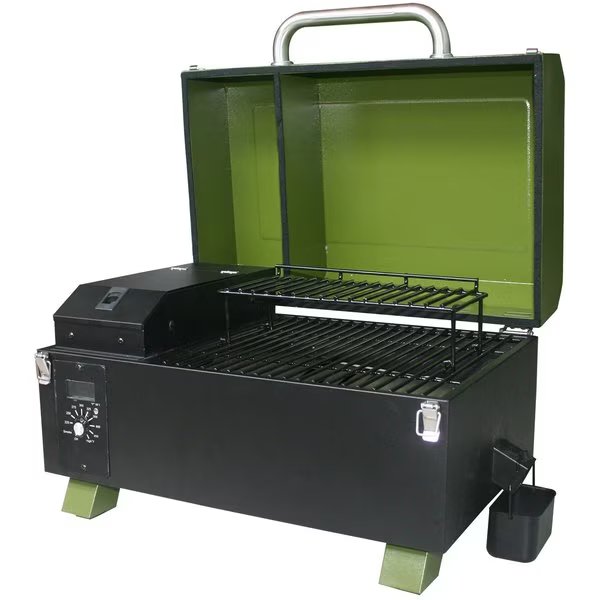 Portable Electric Start Wood Pellet Grill, Buffalo Outdoors, Mfr#: PWPG256