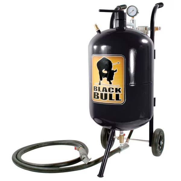 Abrasive Blaster, 50 Lbs., Black Bull, Mfr#: SB10G