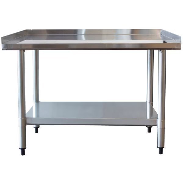 Upturned Edge Stainless Steel Work Table 24" x 36", Sportsman, Mfr#: SSWT36