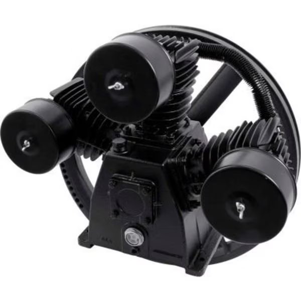 Powermate, Single-Stage Compressor Pump, Hi Flo 3 Cylinder, 4.7 RHP, Mat Industries, Mfr#: 040-0348RP