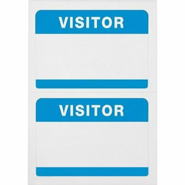 BADGE, ADHSVE, VISITOR, 100CT, 100PK, Advantus, Mfr#: AVT97190