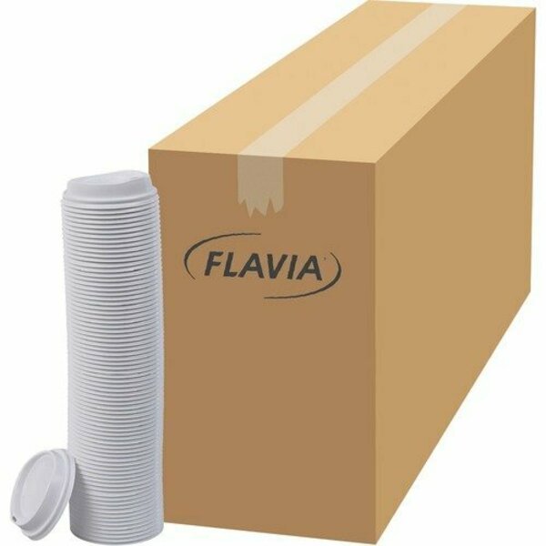 Lid, f/10 oz Hot Paper Cups, White, 1000PK, Lavazza, Mfr#: LAV25200019