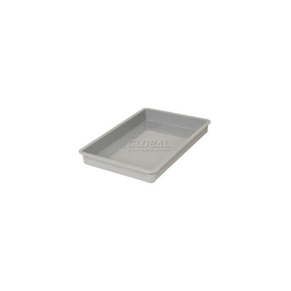 Molded Fiberglass Toteline Stacking Tote 880008 - 25-3/4"L x 17-3/4"W x 6"H, Gray, Mfg Tray, Mfr#: 8800085136