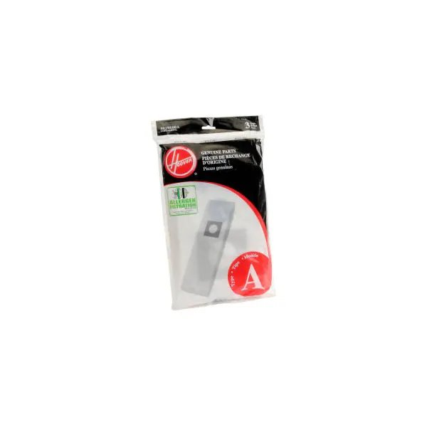 Hoover 4010100A Allergen Filtration Vacuum Cleaner Bag, Hoover, Mfr#: 4010100A