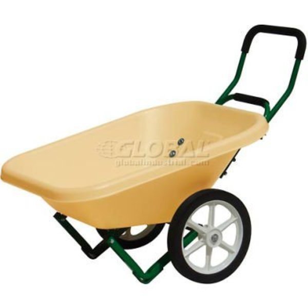 Dandux Loadumper Plastic Lawn & Garden Nursery Wheelbarrow - 4 Cu. Ft. - 200 Lb. Cap., Cr Daniels  Dandux, Mfr#: 42042