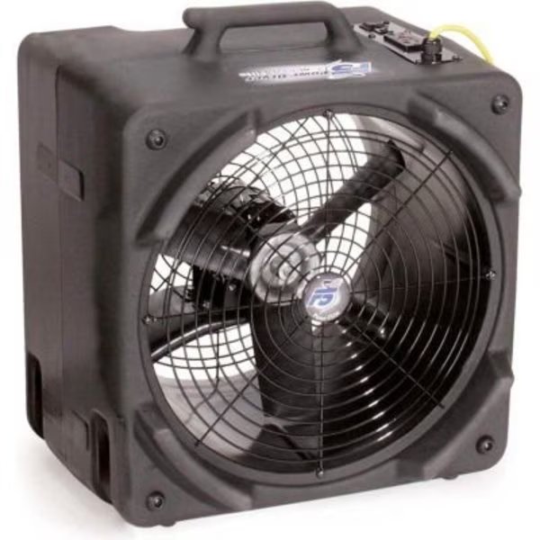 Powr-FliteÂ Axial Floor Dryer, 2 Speed, 1/4 HP, 3000 CFM, Powr-Flite, Mfr#: PDF5