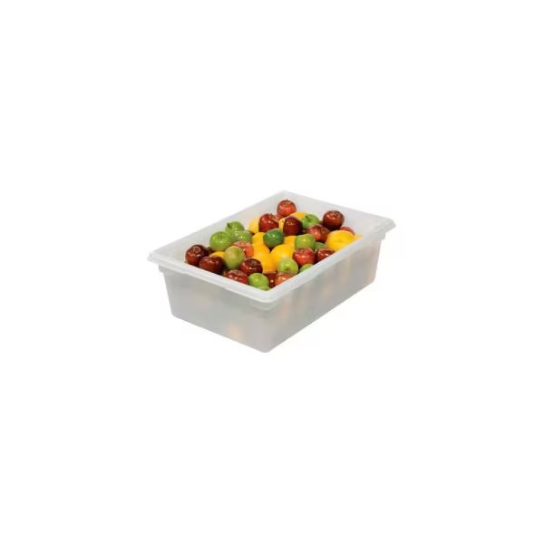Rubbermaid 3500-00 White Plastic Box 12.5 Gallon 18 x 26 x 9, Rubbermaid Commercial, Mfr#: FG350000WHT