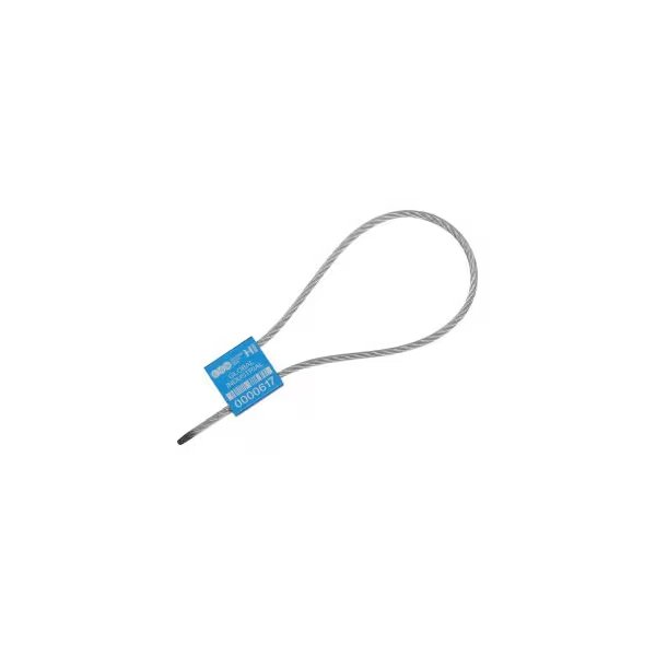 Global Industrial„¢ Metal Cable Seal, 1/8"x12"L, Blue, 50/Pack, Cambridge Security Seals, Mfr#: CBL20913