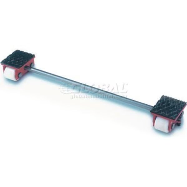 GKS Perfekt Machinery Roller Dolly Rigid Plates, Adj. Width Connector Bar 4400 Lb., Gks Lifting And Moving Solutions, Mfr#: 3-10204