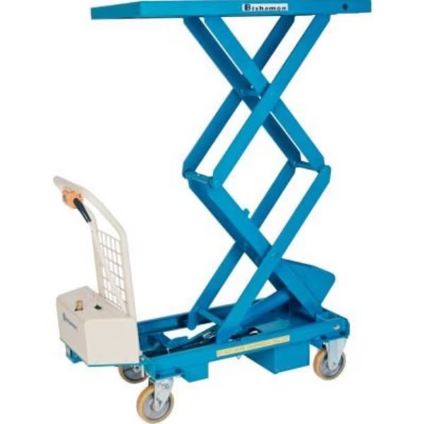 Bishamon MobiLift Battery Powered Scissor Lift Table 660 Lb. Cap., Bishamon Industries., Mfr#: BX-30SB