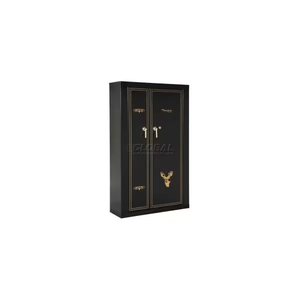 Rifle & Gun Safe, Keyed Lock, 108 lbs, 6 cu ft, 16 Long Guns, American Furniture Classics, Mfr#: 916