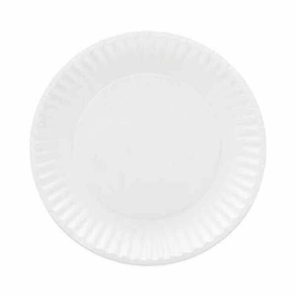 AJMPkg, Coated Paper Plates, 6 Inches, White, Round, 100PK, Ajm Packaging, Mfr#: CP6GOAWH