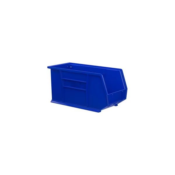 Hang & Stack Storage Bin, Plastic, Blue, 6 PK, Akro-Mils, Mfr#: 30265 BLUE