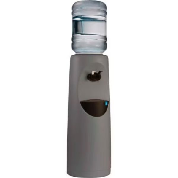 Aquaverve Koncept Model Commercial RoomTemp/Cold Bottled Water Cooler Dispenser - Grey W/ Black Trim, Elite Holdings Group, Mfr#: RC110B-40