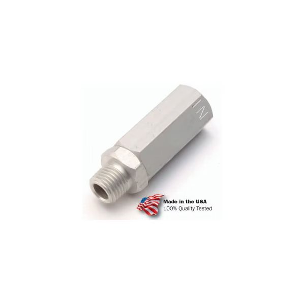 Arrow 9074, Air/Oil In-Line Filter, Sintered Bronze, 40 Micron, 1/2 NPT, 500 PSI, Arrow Pneumatics, Mfr#: 9074