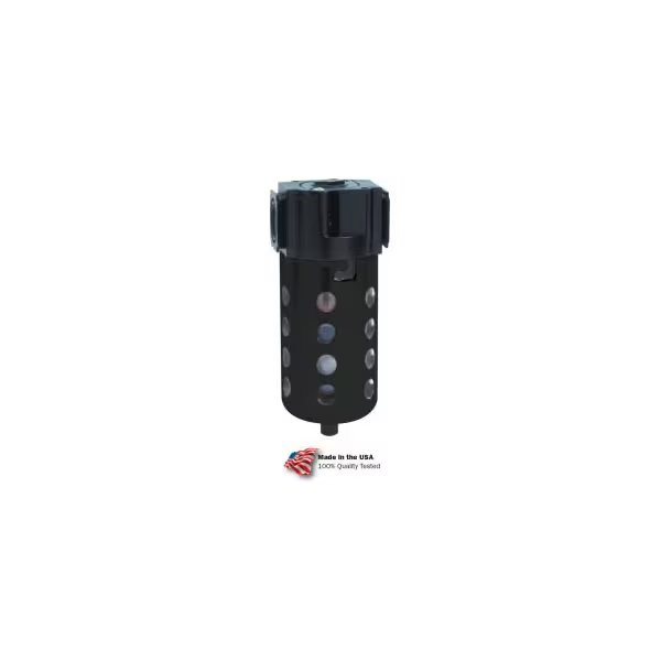 Arrow T53-04, Drop Leg Drain 1/2 NPT, Poly Bowl, 150 PSI, Arrow Pneumatics, Mfr#: T53-04