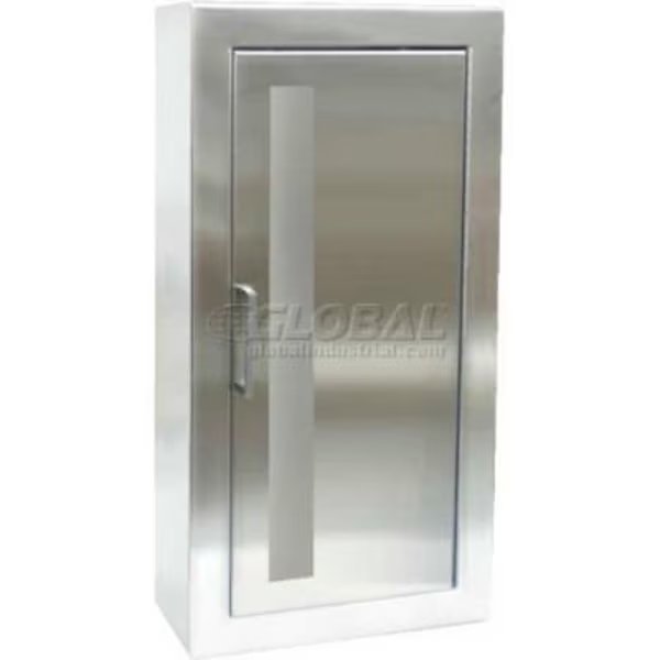 Activar Inc. SS Fire Extinguisher Cabinet, Vertical Acrylic Window Surface Mount, Activar Construction Products Group, Mfr#: 1033V10