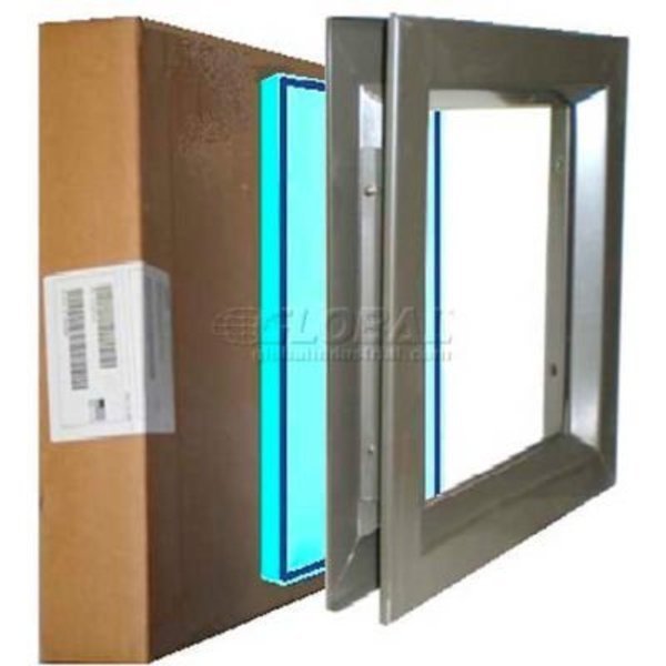 Complete PAK, Includes Low Profile 12in X 12in & WireShield Fire & Safety Glass, Activar Construction Products Group, Mfr#: VSL 1212B WS PAK