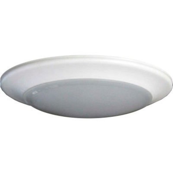 Amax Lighting 8" Dimmable LED Can Disk Light, 30W, 3000 CCT, 2100 Lumens, 82 CRI, White, Amax Lighting, Mfr#: LED-SM9D/WHT
