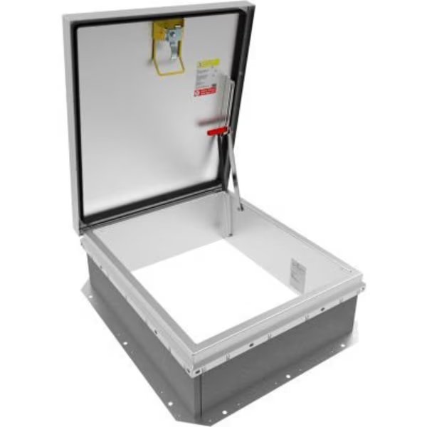 36in x 30in Personnel II Roof Hatch, Aluminum, Babcock Davis, Mfr#: BA3630
