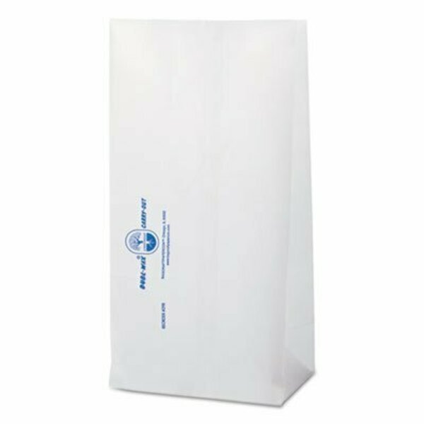DUBL WAX SOS BAKERY BAGS, 6.13in X 12.38in, WHITE, 1000PK, Bagcraft, Mfr#: 300298