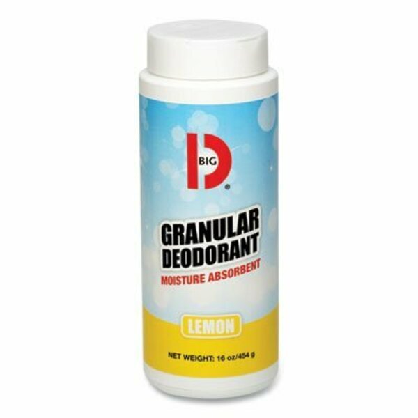 BigDIndus, GRANULAR DEODORANT, LEMON, 16 OZ, SHAKER CAN, 12PK, Big D, Mfr#: 150