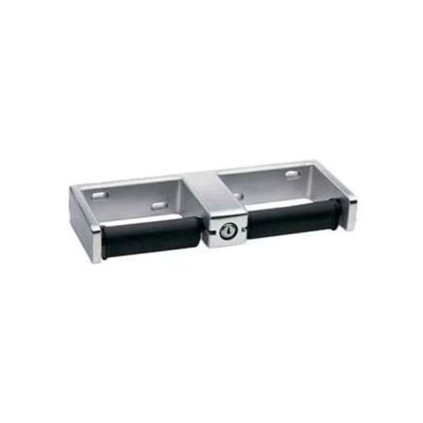 Bobrick Surface-Mounted Double Tissue Dispenser - Non Controlled Delivery -, Bobrick, Mfr#: B27460