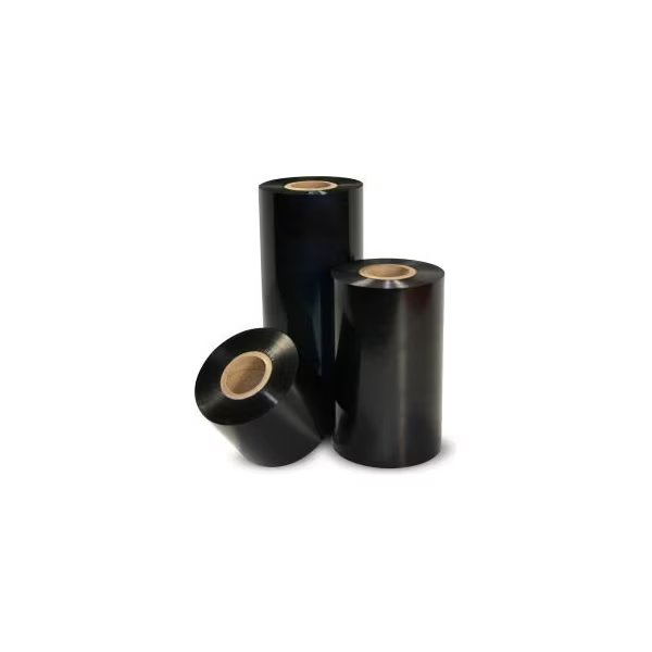 Zebra 2100 Wax Ribbons, 4-1/8inW x 1476'L, 1in Core, Black, 12 Rolls/Case, Blue Star, Mfr#: 02100BK10645