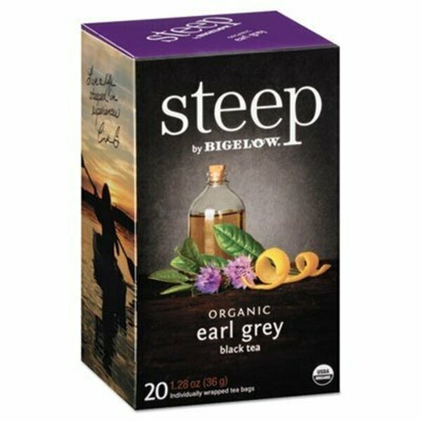 Bigelow, Steep Tea, Earl Grey, 1.28 Oz Tea Bag, 20PK, Bigelow Tea Co, Mfr#: 17700
