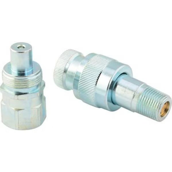 BVA Hydraulic Coupler Regular Flow Set 3/8in-18 NPTF, Shinn Fu America-Bva Hydraulics, Mfr#: CR38