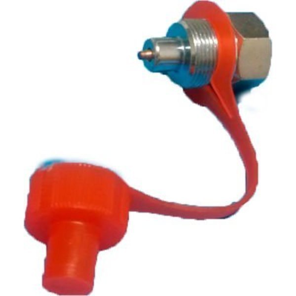 BVA Hydraulic Coupler Zinc Regular Flow Male Side, 1/4in-18 NPTF, Shinn Fu America-Bva Hydraulics, Mfr#: CRZ14M
