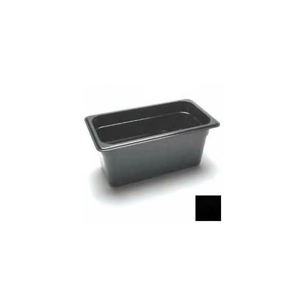 Cambro - Camwear Food Pan, 1/3 Size, 6" Deep, Polycarbonate, Black, NSF, Cambro, Mfr#: 36CW110
