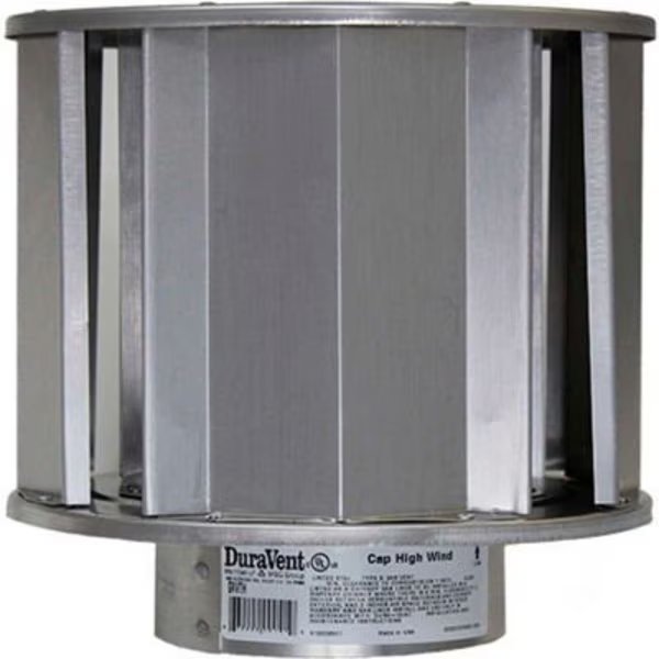 6in Dia. Vent Cap For Roof Or Wall, Combustion Research, Mfr#: 1811.VT.600