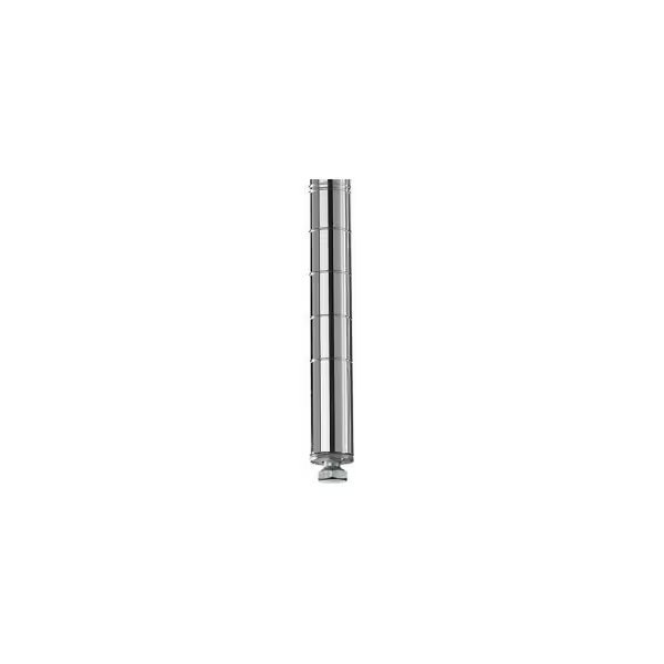 Stationary Post For Metro Open-Wire Shelving - 86-5/8", Metro, Mfr#: 86P BB6484C