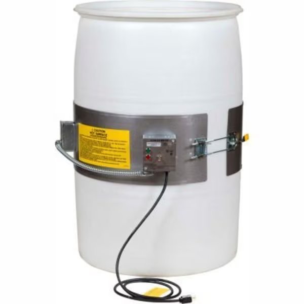 Drum Heater For 55 Gallon Plastic Drum, 0-165F, 120V, Expo Engineered, Mfr#: LIM-55EW