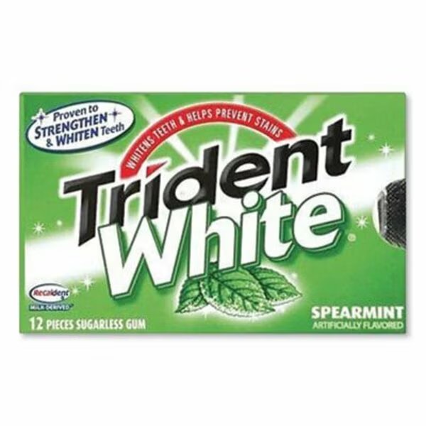 Sugar-Free Gum, White Spearmint, 16 Sticks/pack, 9 Packs/box, 9PK, Mondelez International, Mfr#: AMC67610