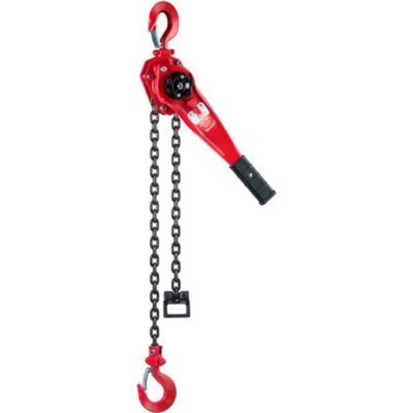 Coffing LSB Ratchet Lever Hoist, 1-1/2 Ton, 10 Ft. Lift, Columbus Mckinnon., Mfr#: 09431W