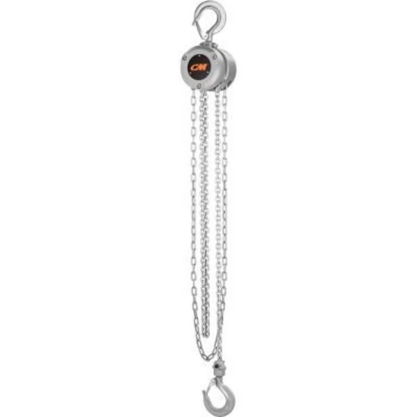 CM Hurricane Mini 360 Hand Chain Hoist, 1/4T, 10' Lift, Columbus Mckinnon., Mfr#: MHU02510