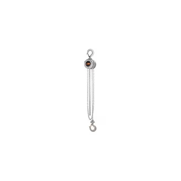 CM Hurricane Mini 360 Hand Chain Hoist, 1/2T, 10' Lift, Columbus Mckinnon., Mfr#: MHU05010
