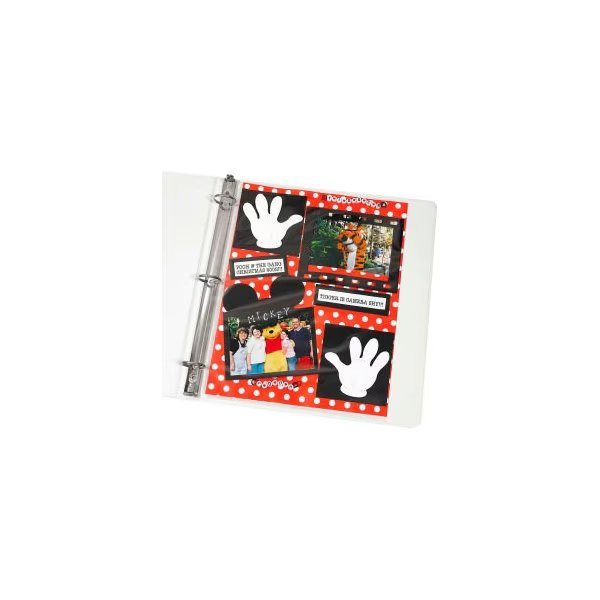 C-Line Products Memory Book 11 x 8 1/2 Scrapbook Page Protector, Top Load, Clear, 50/BX, C-Line Products, Mfr#: 62077