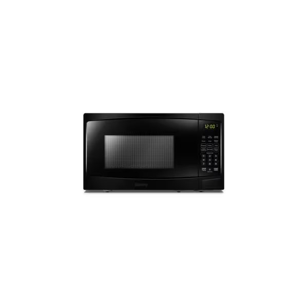 Danby Countertop Microwave, 700 Watts, 0.7 Cu.Ft. Capacity, Black, Danby Products, Mfr#: DBMW0720BBB