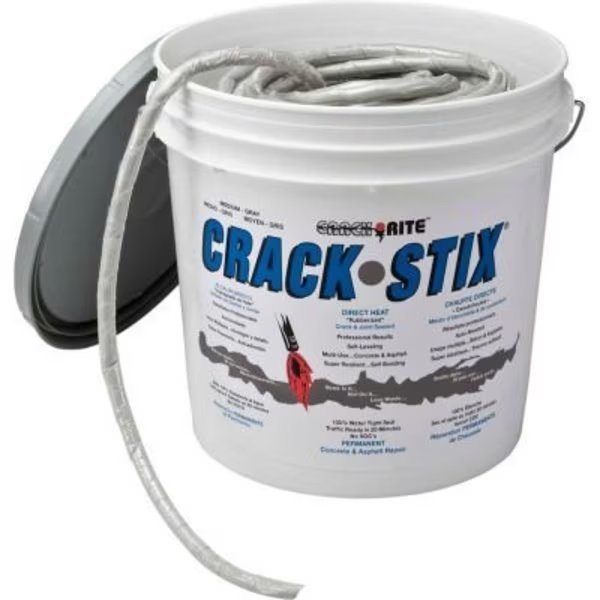 Crack Stix 125 FT. Medium 1/2in Permanent Concrete Joint & Crack Filler -, Dalton Enterprises., Mfr#: 2051