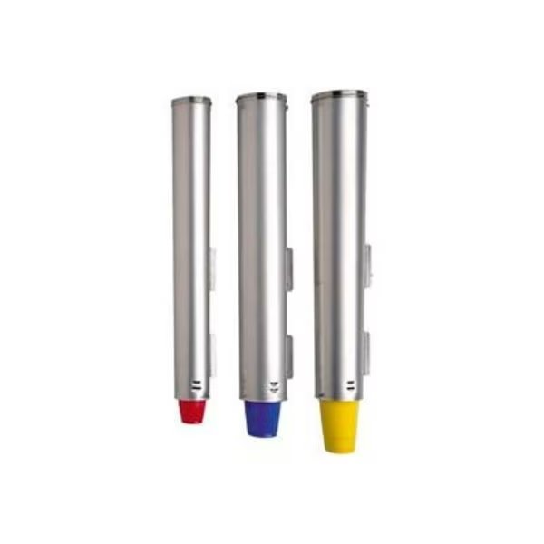 Dispense-Rite Surface-Mount, Gravity-Feed Cup Dispenser - 14 to 24 oz., Dispense Rite, Mfr#: ADJ-NW-81