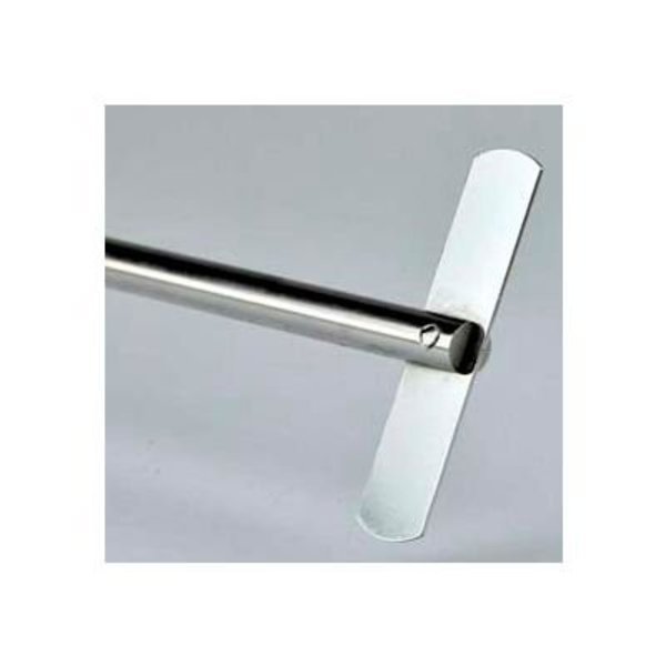 SCILOGEX Straight Stirrer, 316L Stainless Steel, Use with OS20/OS40 Overhead Stirrers, Scilogex, Mfr#: 18900072
