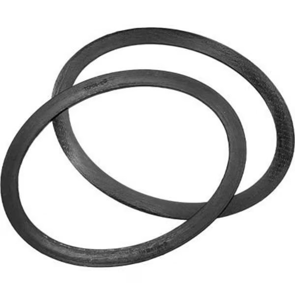 TOPOG-E Series 180 Manway Gasket, 10-1/2in x 15in x 1-1/4in, Black Rubber, Elliptical, 2 Pack, Meilner Mechanical Sales, Mfr#: T180-10-1/2X15X1-1/4E-PK2