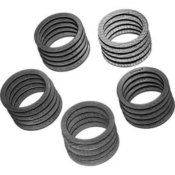 TOPOG-E Series 180 Handhole Gasket, 3-1/4in x 5in x 9/16in, Black Rubber, Elliptical, 25 Pack, Meilner Mechanical Sales, Mfr#: T180-3-1/4X5X9/16E-PK25