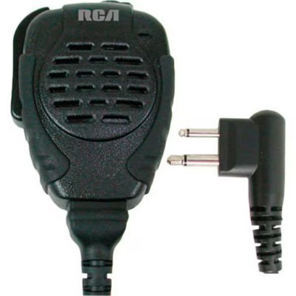 RCA Police Style Rubberized Speaker Mic, Heavy Duty, Discount Two-Way Radio, Mfr#: SM310-X03