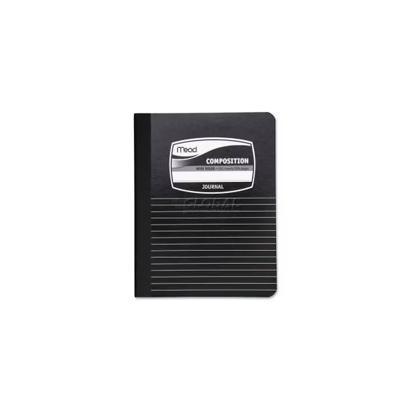 Mead® Composition Notebook, 7-1/2" x 9-3/4", Wide Ruled, 100 Sheets/Pad, Mead Products, Mfr#: 9920