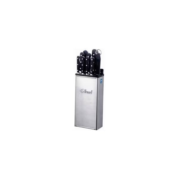 Edlund - Knife Rack, 12in Skirting, Stainless Steel, Black Insert, Edlund Co, Mfr#: KR-50