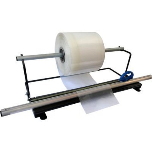 Encore Packaging Poly Tubing Dispenser with Slide Cutter for 24in Rolls, Black, Encore Packaging, Mfr#: EP-725-24
